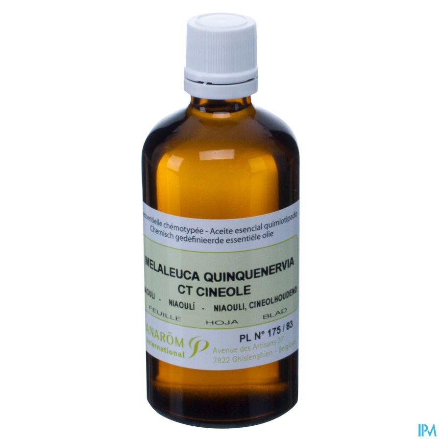 Niaouli Melaleucaquinq.ct1 Ess Olie 100ml Pranarom 1