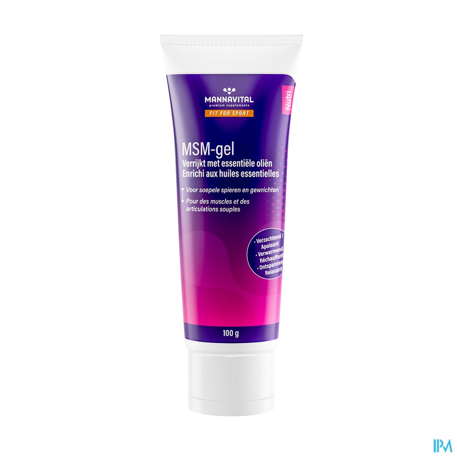 Mannavital Msm-gel Gel 100g