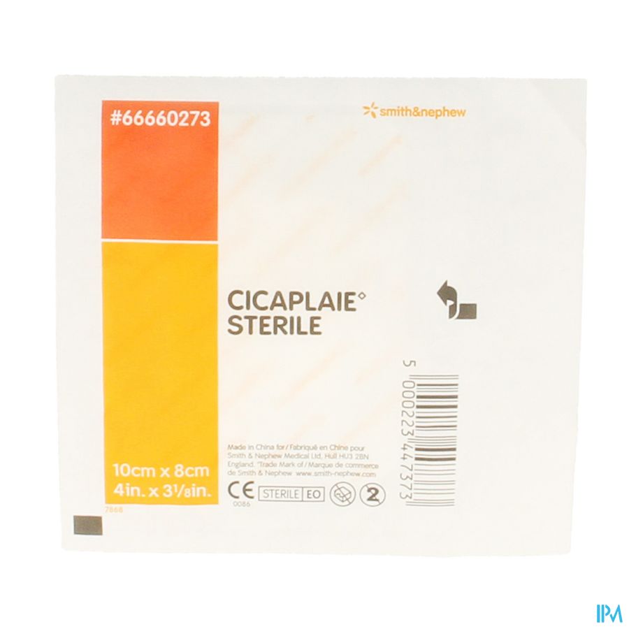 Cicaplaie Pans Sterile 10,0cmx 8cm 1 66660273