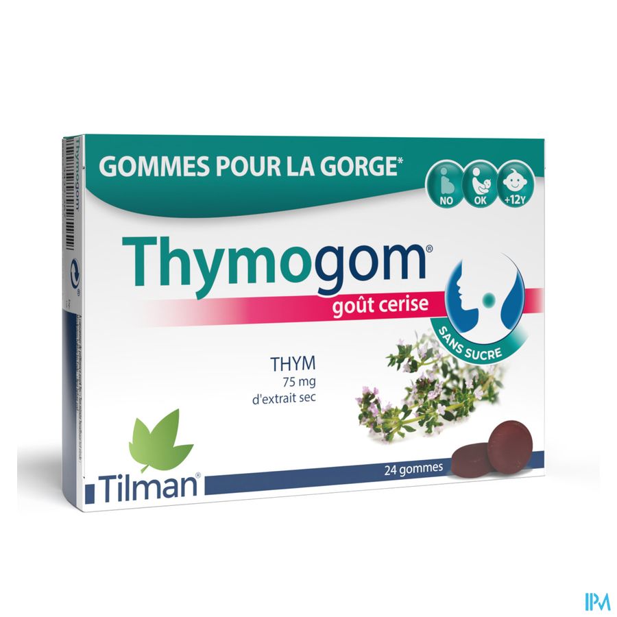 Thymogom Gommes Extrait Thym 24 Thymogom Gommes Extrait Thym 24