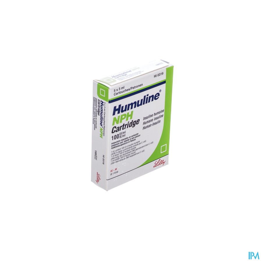 Humuline Nph Cartr. 5x300 Iu/3ml Humuline Nph Cartr. 5x300 Iu/3ml