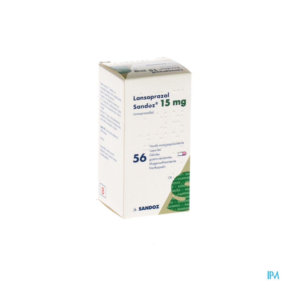 Lansoprazol Sandoz 15mg Caps 56 X 15mg Lansoprazol Sandoz 15mg Caps 56 X 15mg