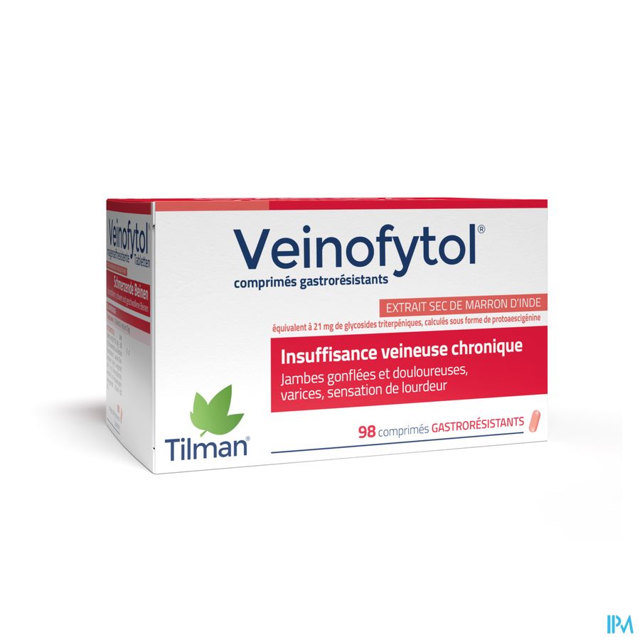 Veinofytol Gastro Resist Comp 98x50mg Veinofytol Gastro Resist Comp 98x50mg
