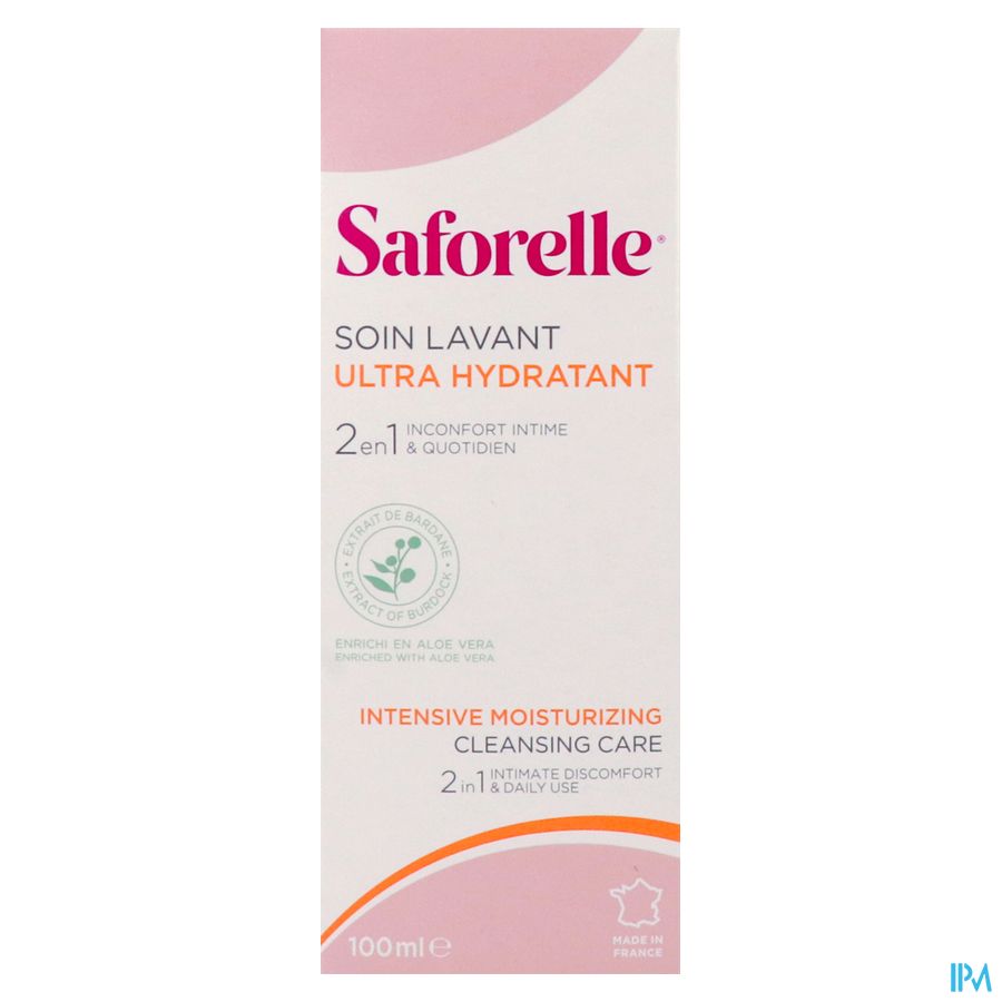 Saforelle ULTRA HYDRATERENDE WASVERZORGING 100ml 1