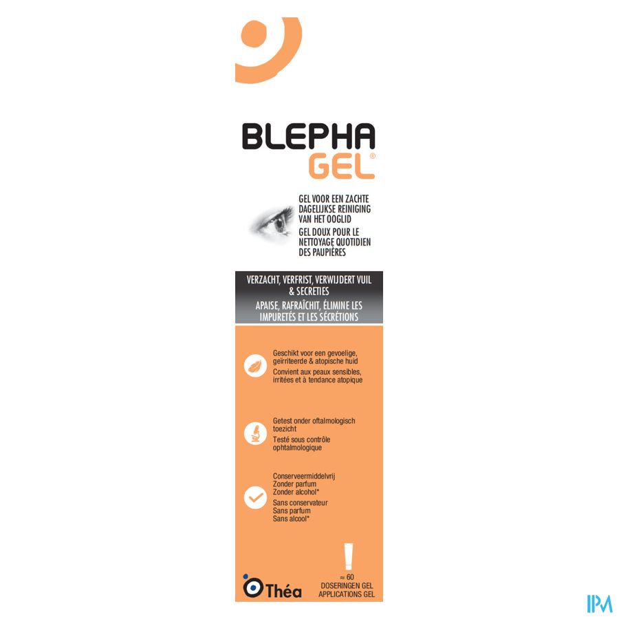 Blephagel Soin Paupiere-cils 30g 2