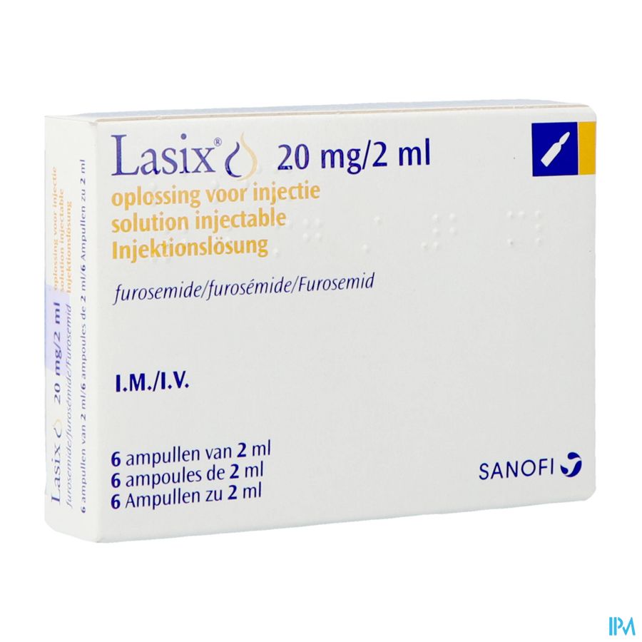Lasix Amp Im/iv 20mg 6 X 2ml Lasix Amp Im/iv 20mg 6 X 2ml