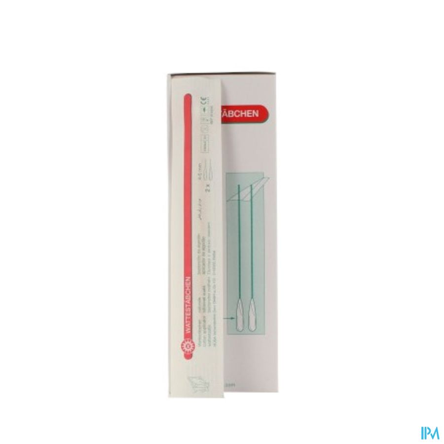 Noba Wattestaafjes Steriel 4-5mm Zakje 100x2