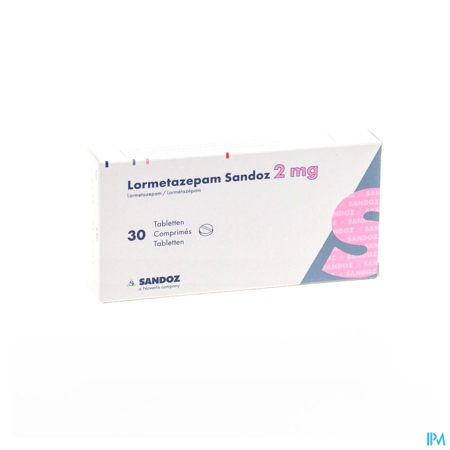 Lormetazepam Sandoz Comp 30 X 2mg 1