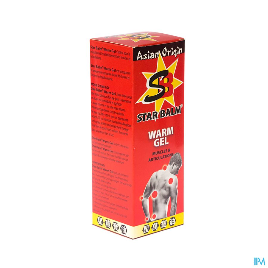 Star Balm Warm Gel Tube 100ml Star Balm Warm Gel Tube 100ml