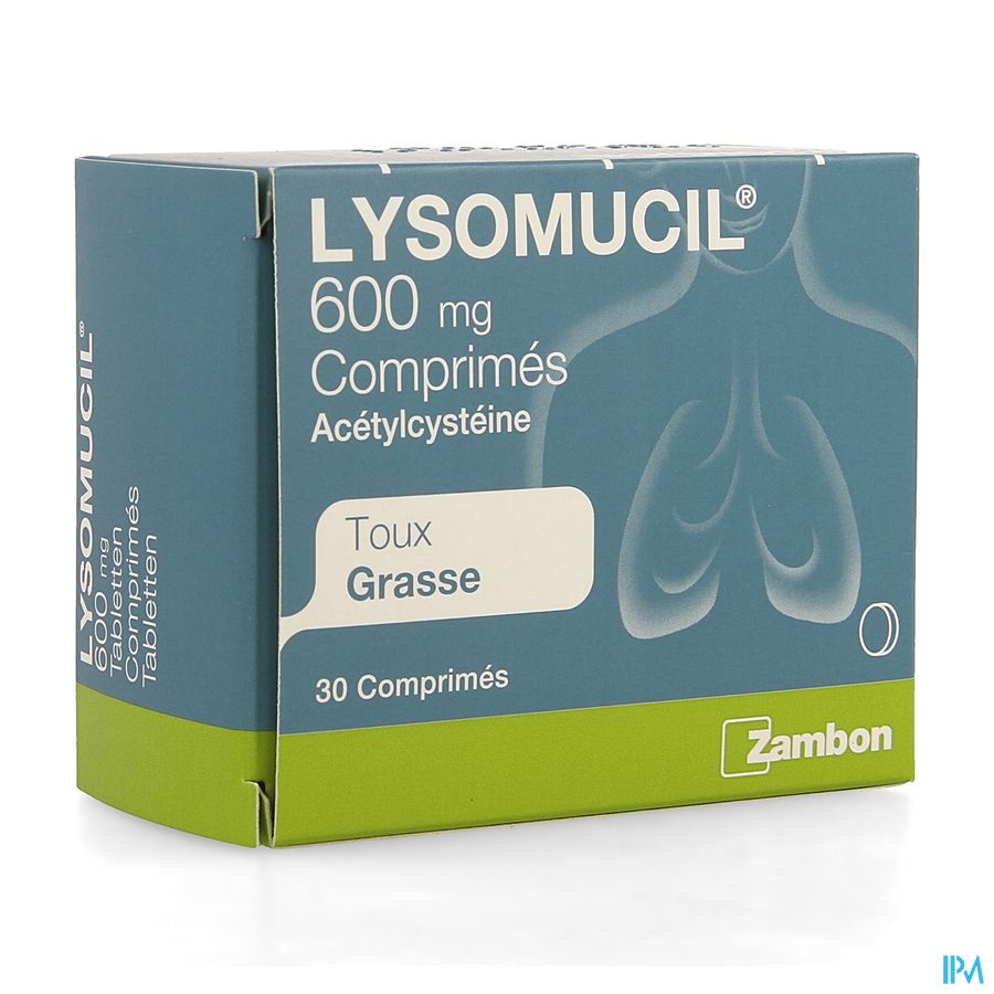 Lysomucil 600 Comp 30 X 600mg 1