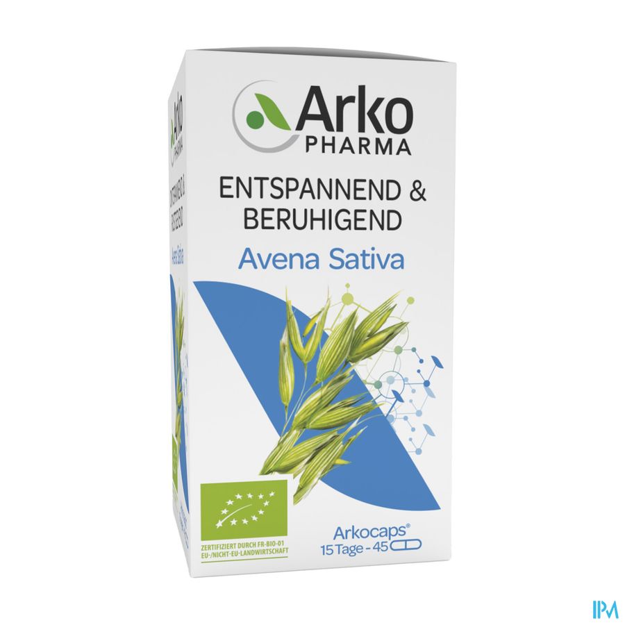 Arkogelules Avena Sativa Bio Caps 45 Arkogelules Avena Sativa Bio Caps 45