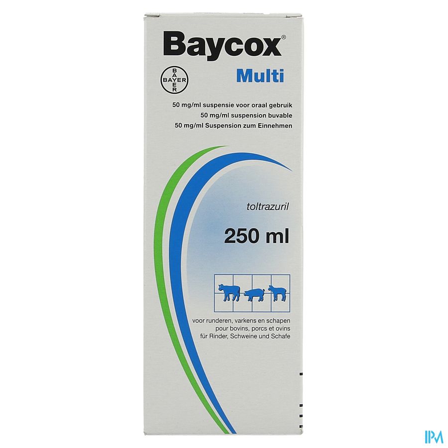 Baycox Multi 50mg/ml Oral Suspension 250ml Baycox Multi 50mg/ml Oral Suspension 250ml
