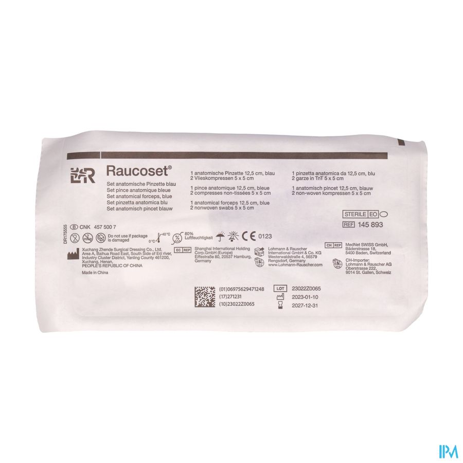 Raucoset Set Anatomisch Pincet Blauw 145893 1