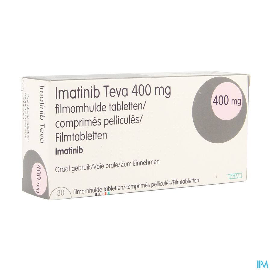 Imatinib Teva 400mg Filmomh Tabl 30 X 400mg Imatinib Teva 400mg Filmomh Tabl 30 X 400mg