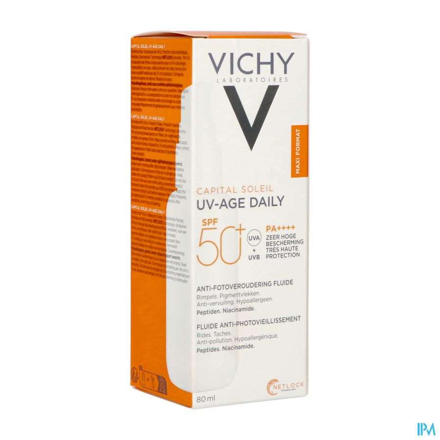 Vichy Capital Soleil Uv-age Daily Spf50+ 80ml Vichy Capital Soleil Uv-age Daily Spf50+ 80ml