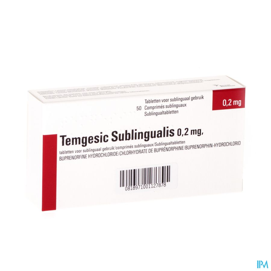 Temgesic Sublingualis Comp 50 X 0,216mg Temgesic Sublingualis Comp 50 X 0,216mg