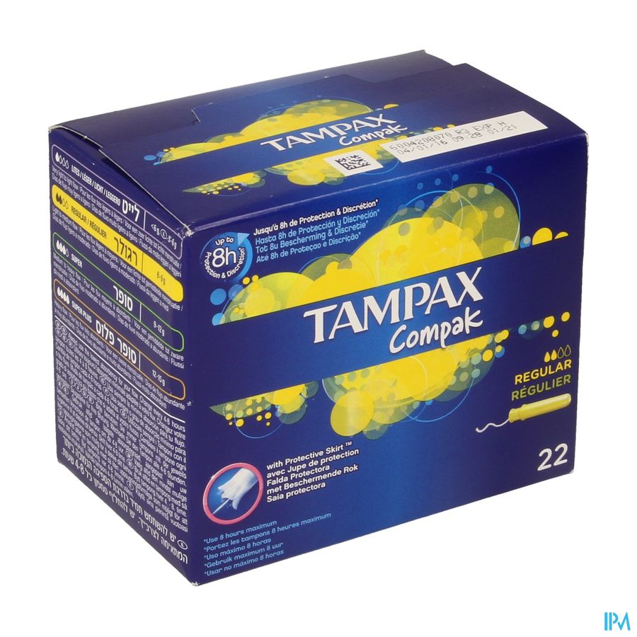 Tampax Compak Regular 22