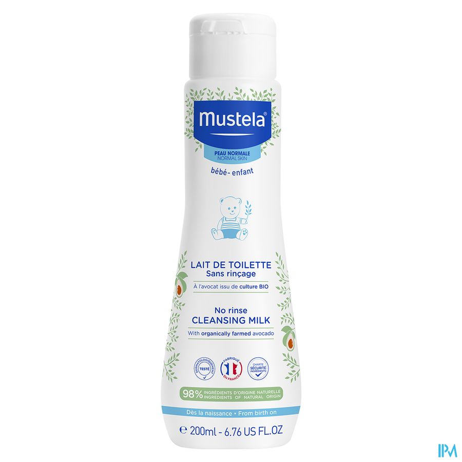 Mustela Pn Toiletmelk Z/spoelen 200ml 2