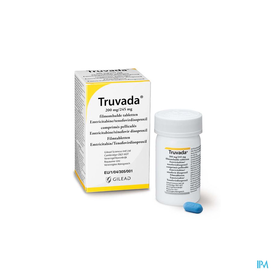 Truvada 200mg/245mg Filmomh Tabl 30 Truvada 200mg/245mg Filmomh Tabl 30