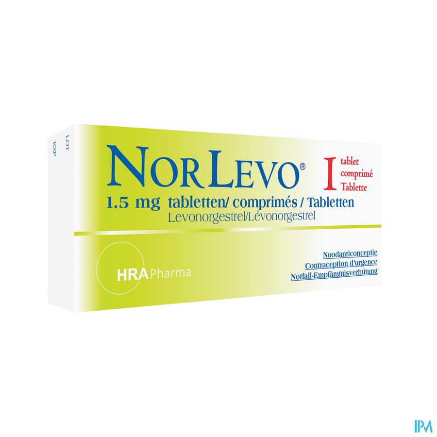 Norlevo Comp 1 X 1,5mg Norlevo Comp 1 X 1,5mg