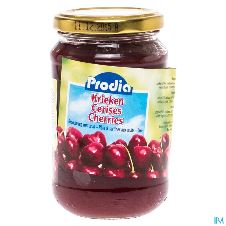 Prodia Confiture Cerise+fructose 370g 6093 Revogan Prodia Confiture Cerise+fructose 370g 6093 Revogan