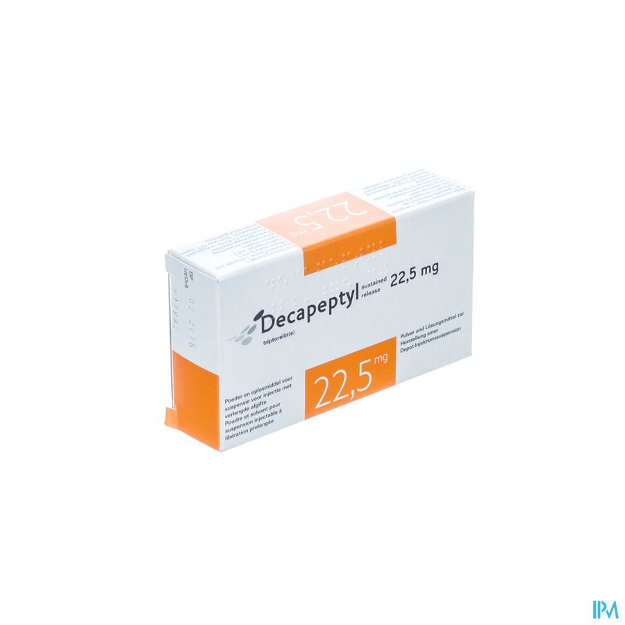 Decapeptyl Sr 22,50mg Fl Lyo Im Sol Decapeptyl Sr 22,50mg Fl Lyo Im Sol