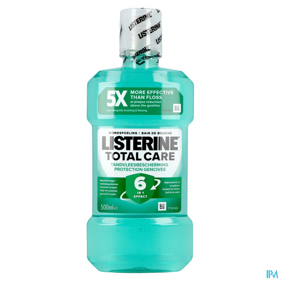 Listerine Total Care Tandvleesbescherming 500ml Nf 1