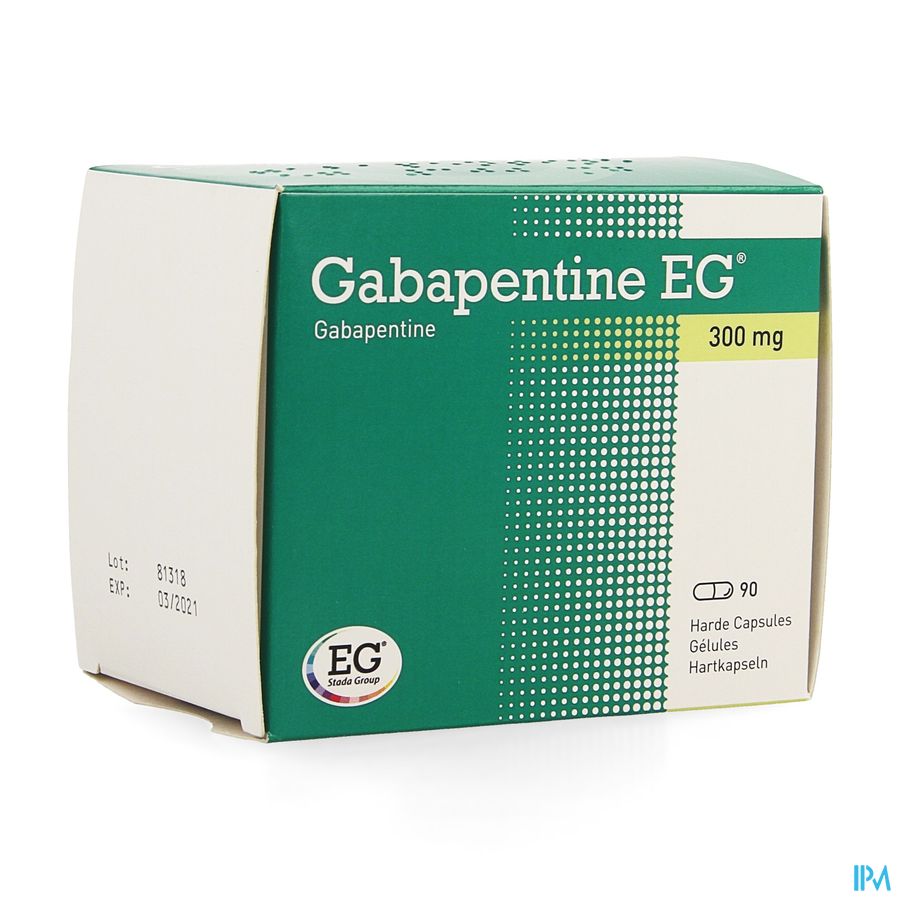 Gabapentine EG 300Mg Caps  90 X 300 Mg Gabapentine EG 300Mg Caps  90 X 300 Mg