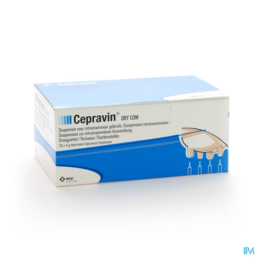 Cepravin Dry Cow Injector 20 X 3g Cepravin Dry Cow Injector 20 X 3g