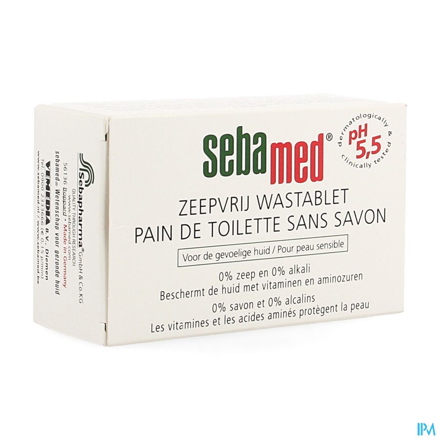 Sebamed Wastablet Zeepvrij Gev H 150g