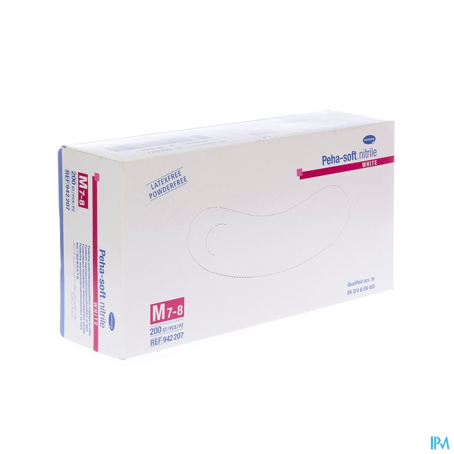 Peha-soft Nitrile Wit M 200 P/s Peha-soft Nitrile Wit M 200 P/s