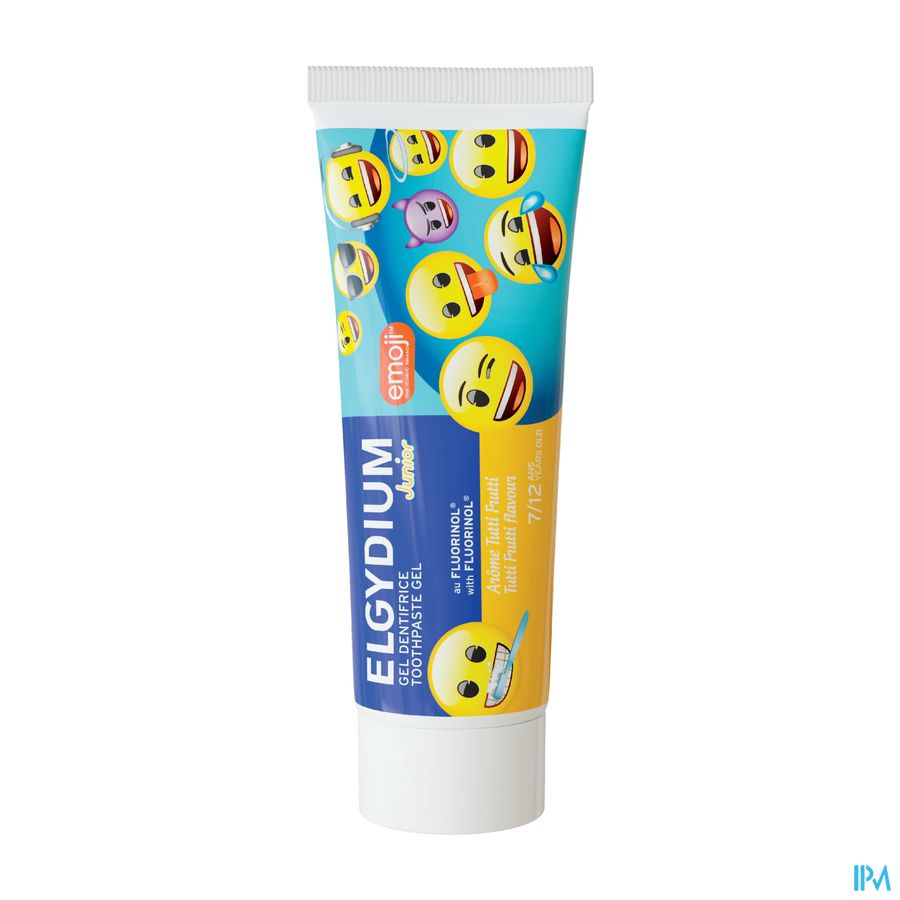 Elgydium Tandpasta Junior Emoji Tutti Frutti 50ml 8