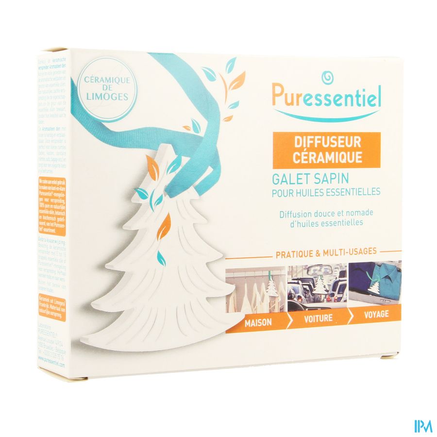 Puressentiel Diffuseur Ceramique Galet Sapin Puressentiel Diffuseur Ceramique Galet Sapin