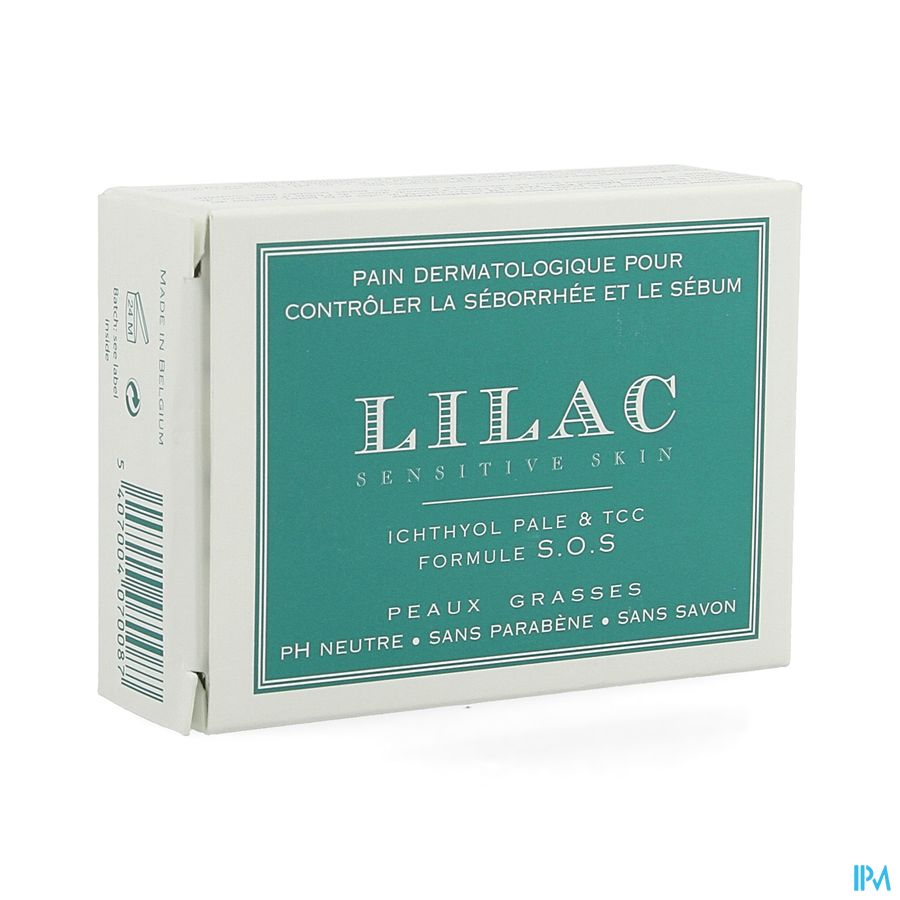 Lilac Wasstuk Dermatol. Seborroe Sebum 100g Lilac Wasstuk Dermatol. Seborroe Sebum 100g