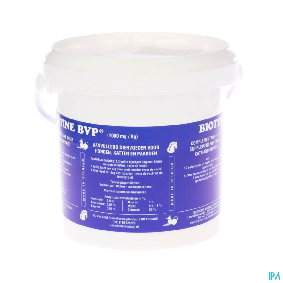 Biotine Bvp Paarden-honden Pdr 500g Biotine Bvp Paarden-honden Pdr 500g