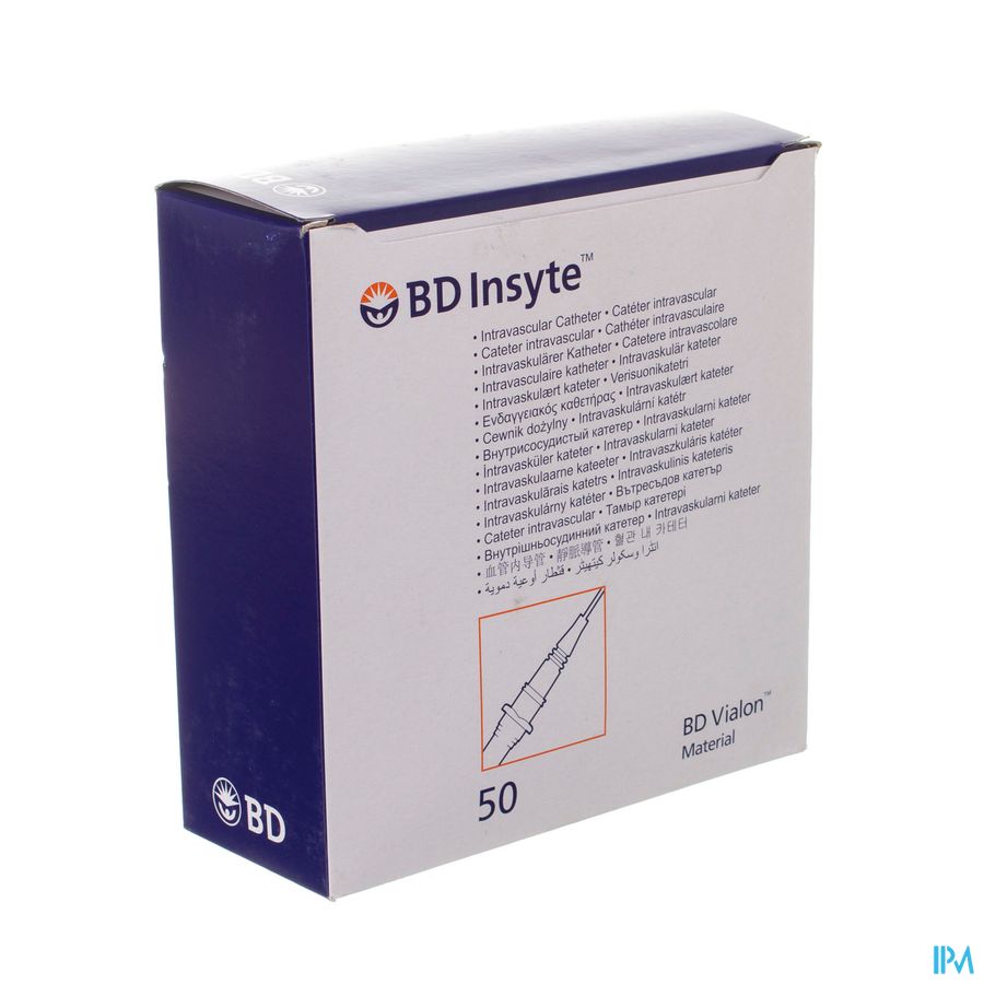 Bd Insyte Cath.iv 14g 2 2,1x45mm Orange 50 381267 Bd Insyte Cath.iv 14g 2 2,1x45mm Orange 50 381267