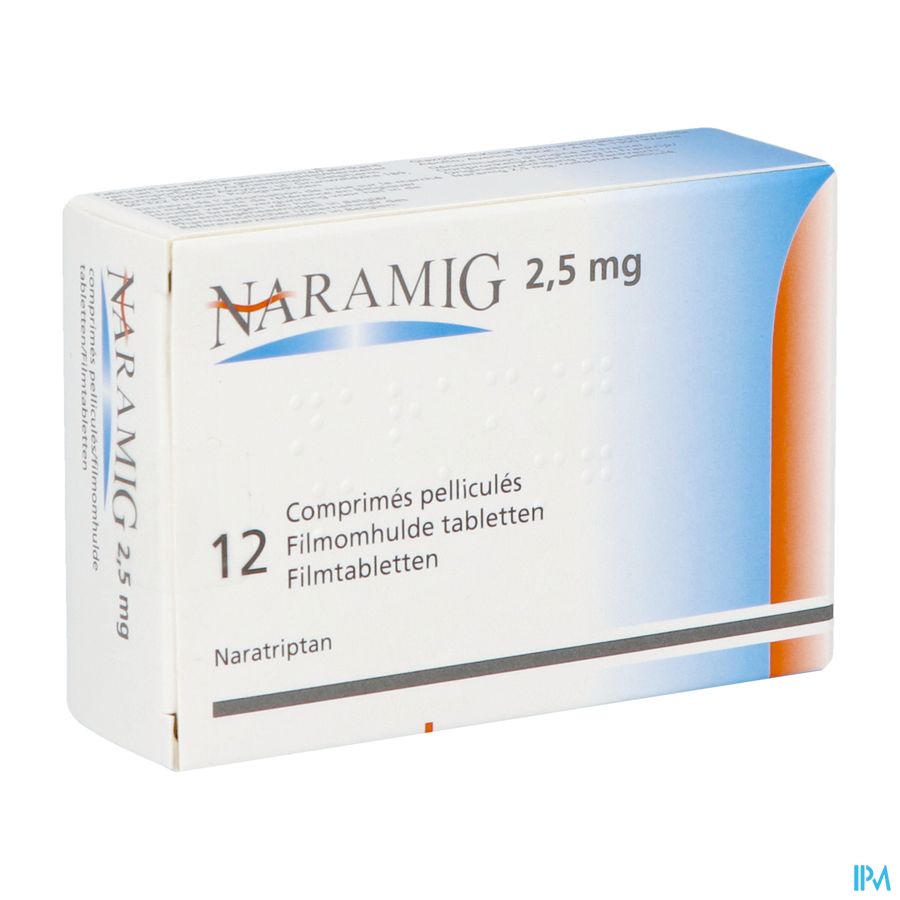 Naramig 2,5mg Pi Pharma Filmomh Tabl 12 Pip Naramig 2,5mg Pi Pharma Filmomh Tabl 12 Pip