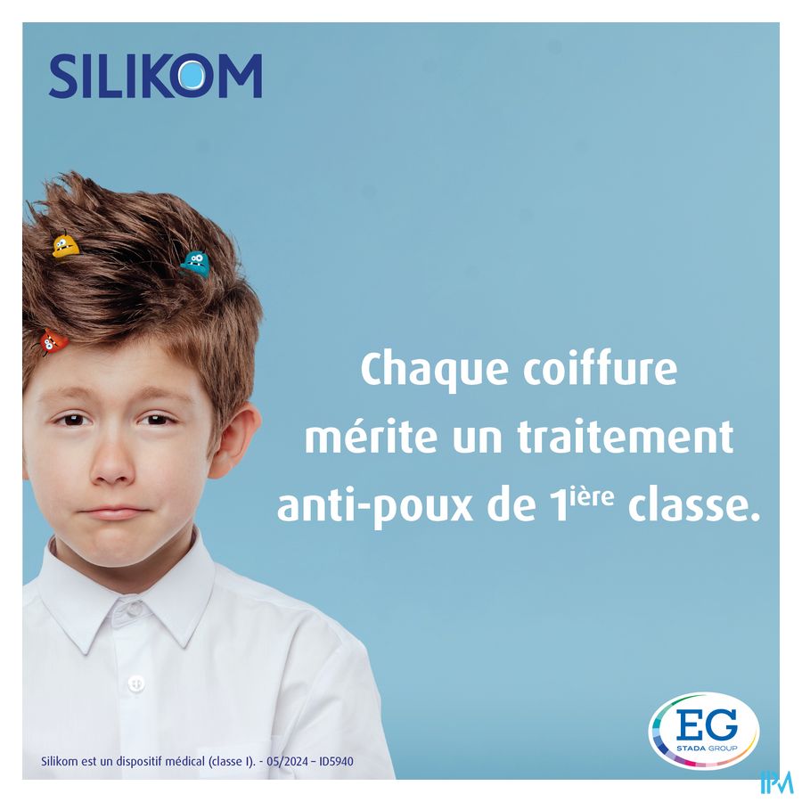 Silikom Once Spray Gel A/Poux 100Ml 8