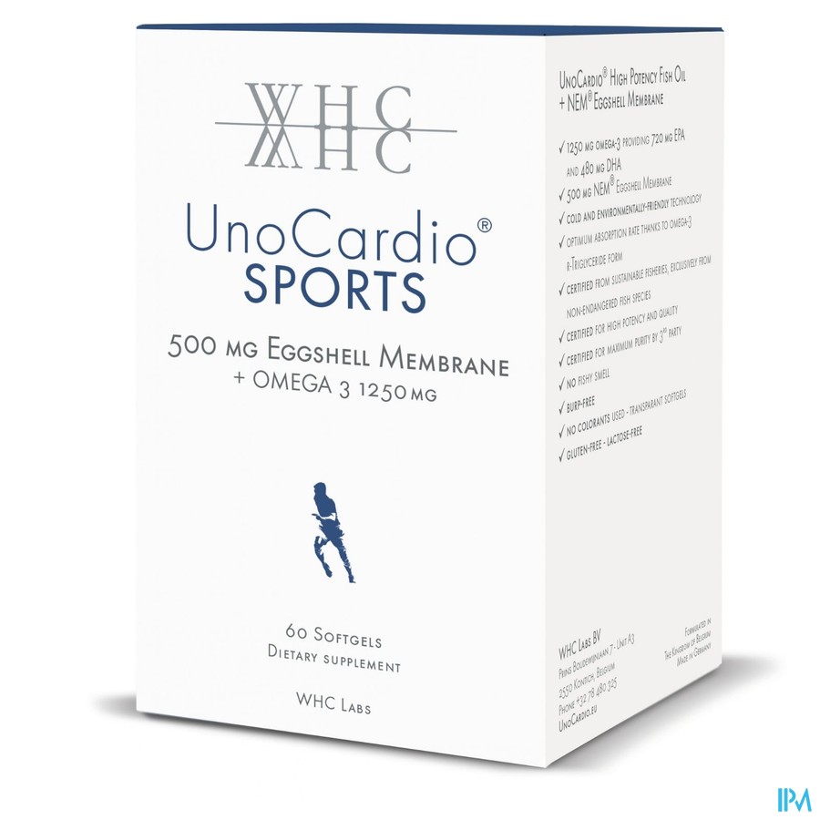 Unocardio Sports Softgels 60