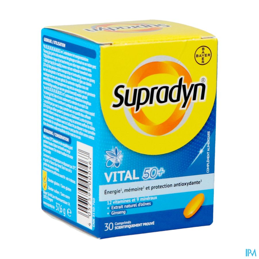 Supradyn Vital 50+ Comp Pell. 30 Supradyn Vital 50+ Comp Pell. 30