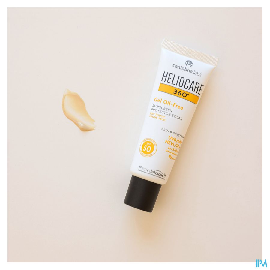 Heliocare 360 Gel Oil Free Ip50 Tube 50ml 3