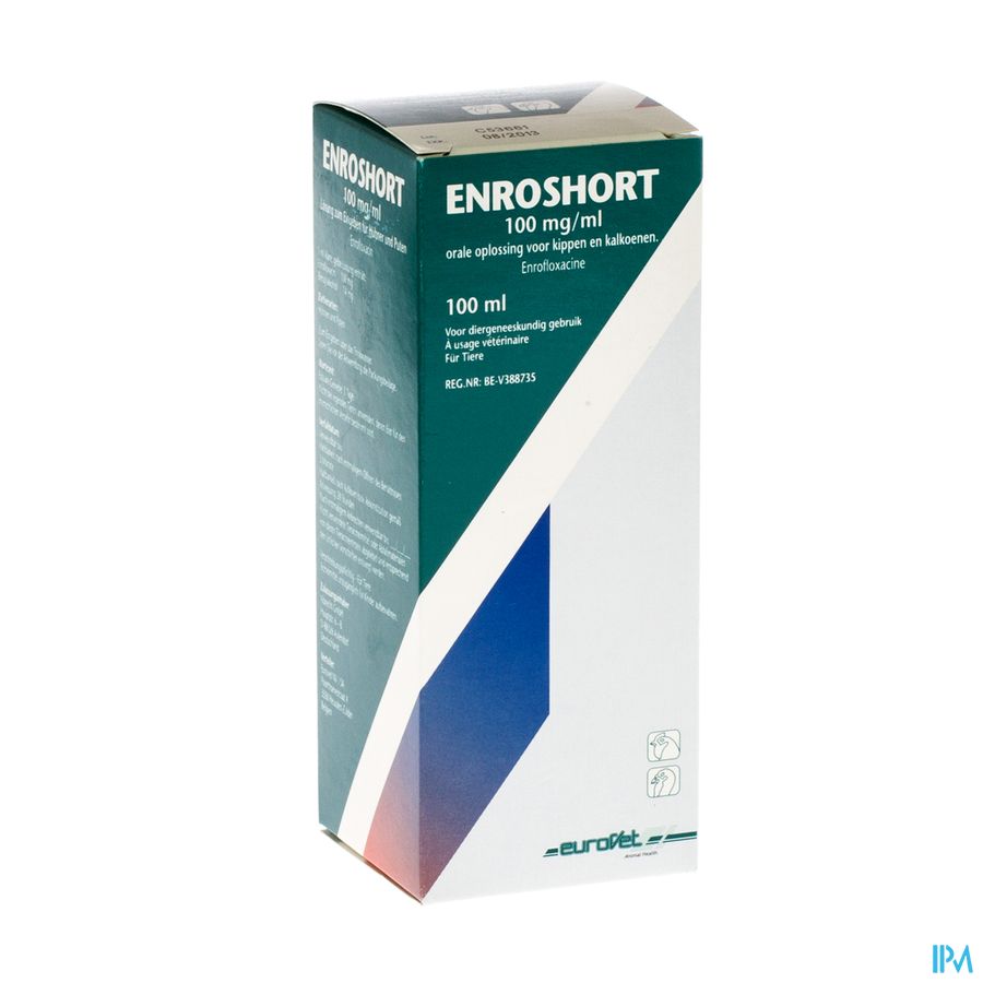 Enroshort 100mg/ml Orale Oplossing 100ml Enroshort 100mg/ml Orale Oplossing 100ml