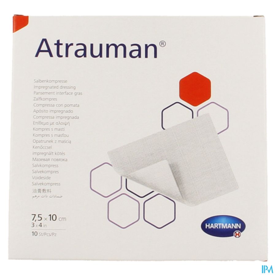 Atrauman 7,5x10cm St. 10 P/s 2