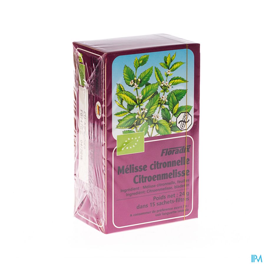 Salus Tisane Citroen-melisse Bio Builtje 15 Salus Tisane Citroen-melisse Bio Builtje 15