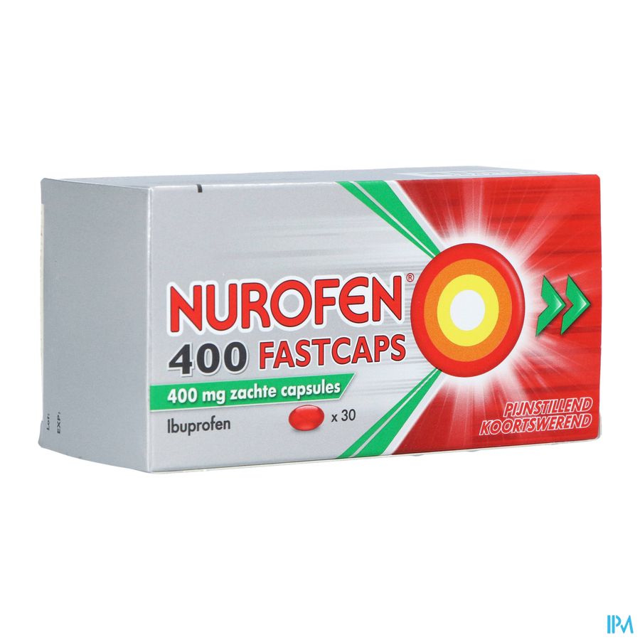 Nurofen 400 Fastcaps Caps 30x400mg Nurofen 400 Fastcaps Caps 30x400mg
