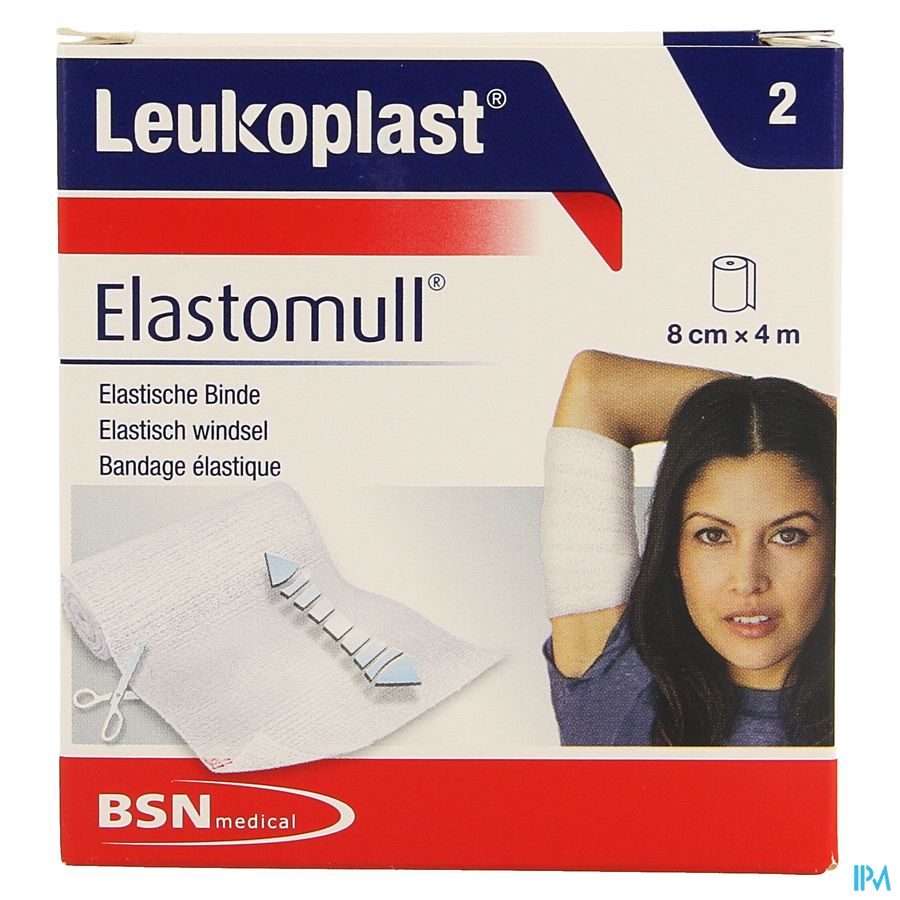 Elastomull 8cmx4m 2 Leukoplast 1
