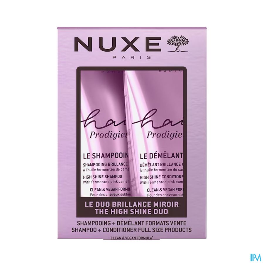 Nuxe Hair Duo Shampooing 200ml + Demelant 200ml