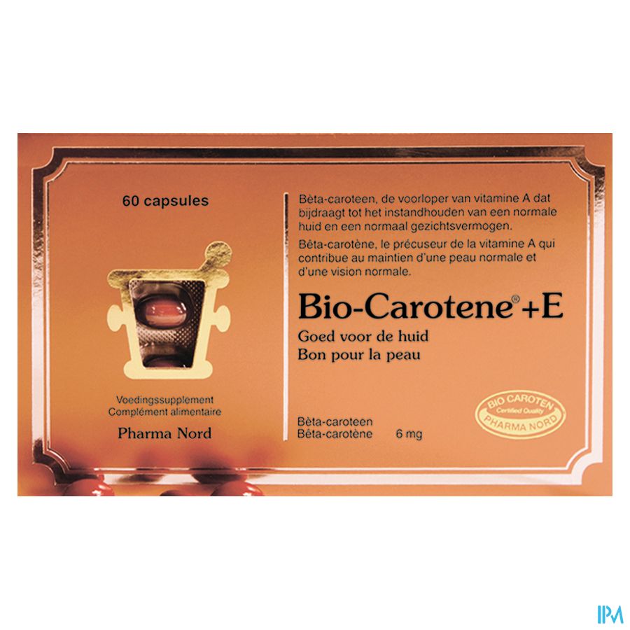 Bio-carotene + E Caps 60 Bio-carotene + E Caps 60
