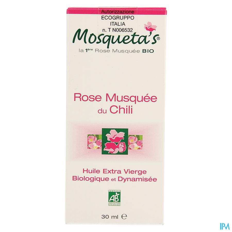 Mosquetas Rose Rozenolie Natuur Bio 30ml 4
