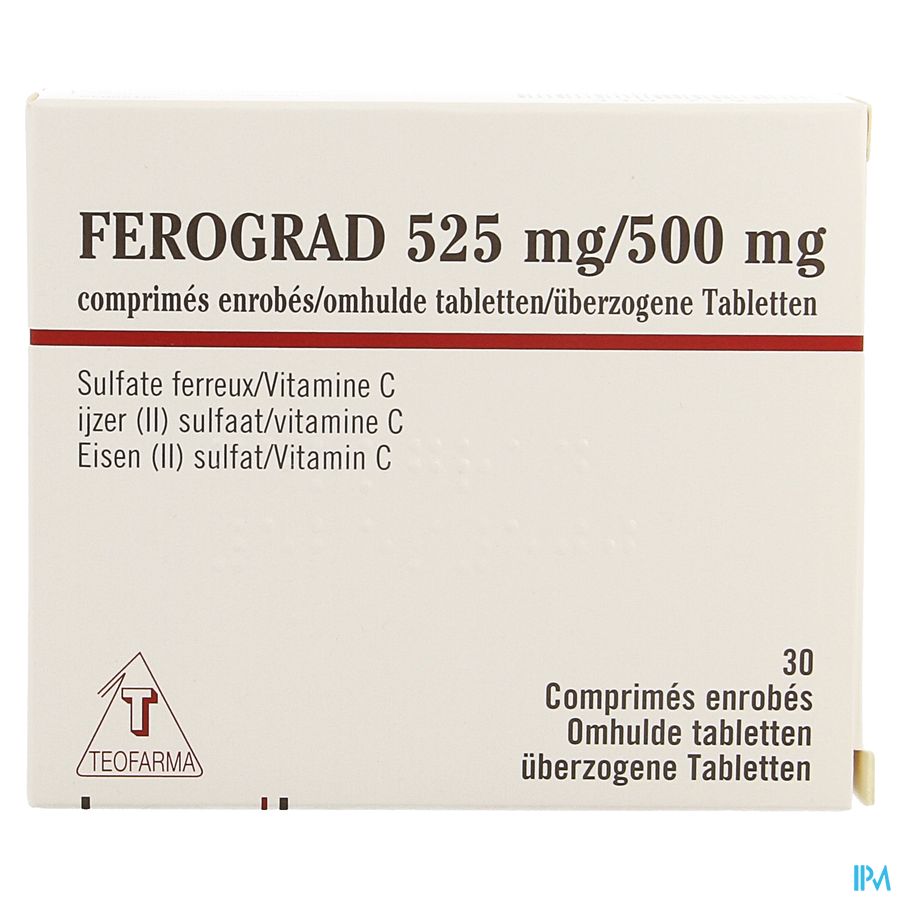 Ferograd 500 Comp 30x525mg 3